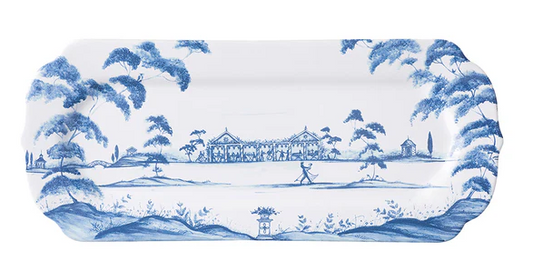 COUNTRY ESTATES DELFT HOSTESS TRAY