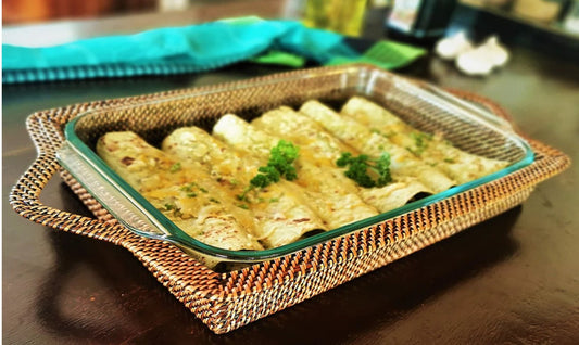 RECT BAKER W/ PYREX 2 QT