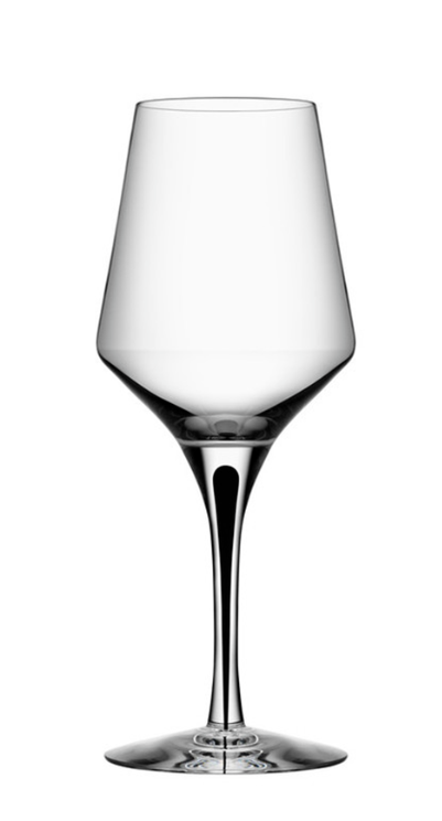 Metropol White Wine Glasses (set of 2) by Orrefors