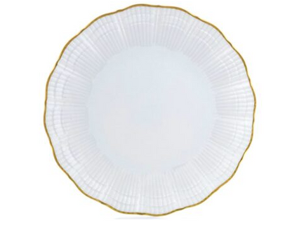 CORAIL OR DINNER PLATE by Medard de Noblat Limoges