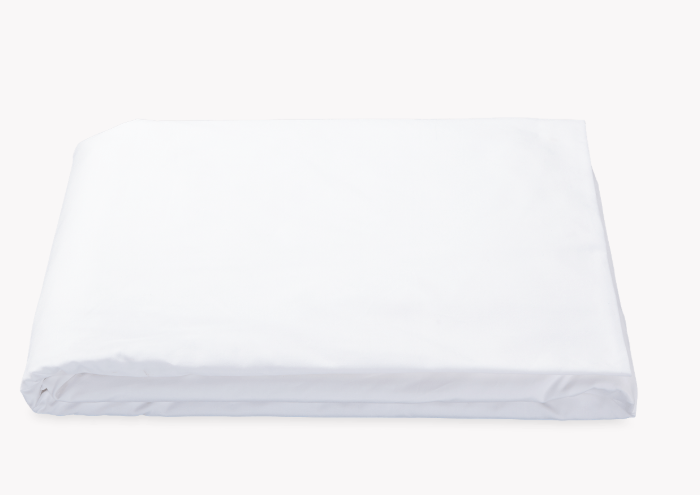 LUCA KING FITTED WHITE SHEET BY MATOUK