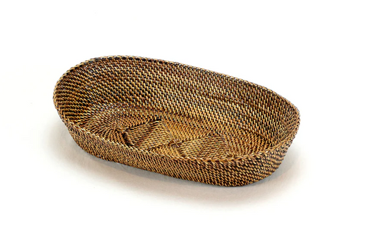 Oval Bread Bskt Braided Edge (Small) by Calaisio
