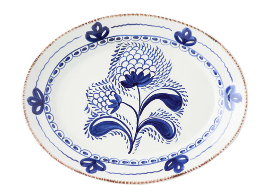 Casa Nuno Blue & White Platter by Abigails