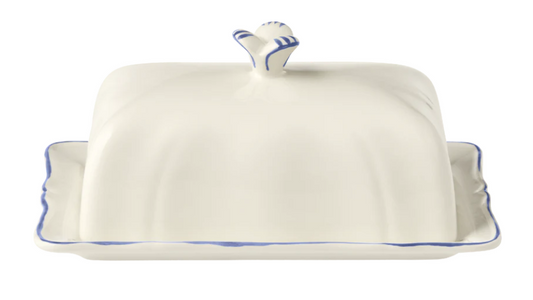 Filet Bleu Butter Dish by Gien