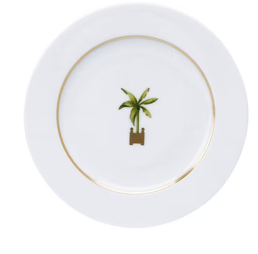 Maldives Bread and Butter Plate by Philippe Deshoulieres