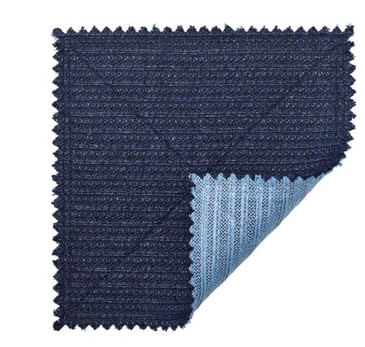 Vista Reversible Placemat Navy/Peri