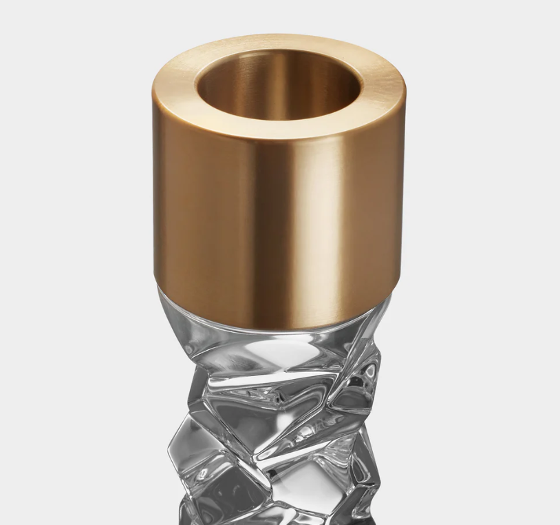 Carat Candle Sticks Brass - Sm