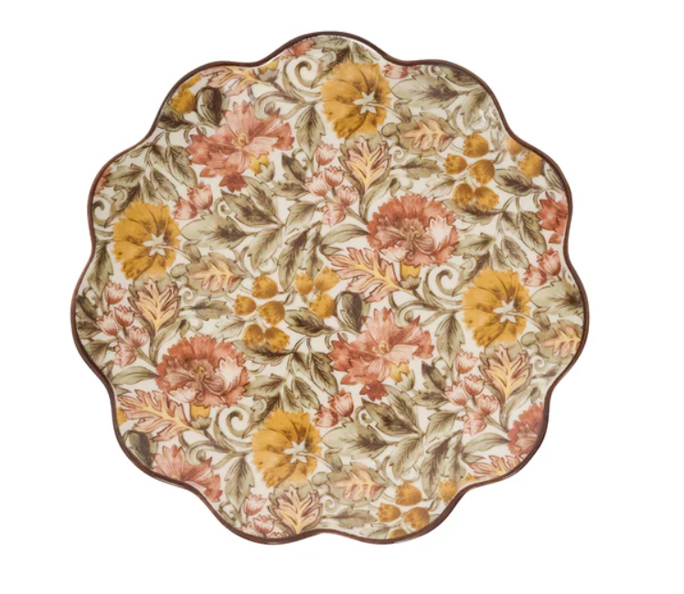 Willa Dessert/Salad Plate - Amber