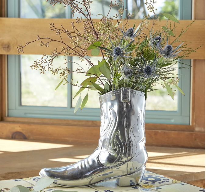 Cowboy Boot Wine Cooler