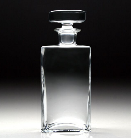 LILLIAN SQUARE DECANTER CLEAR
