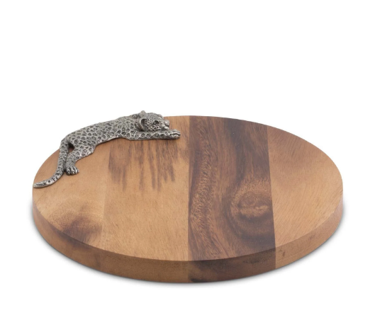 Leopard Cheese Board