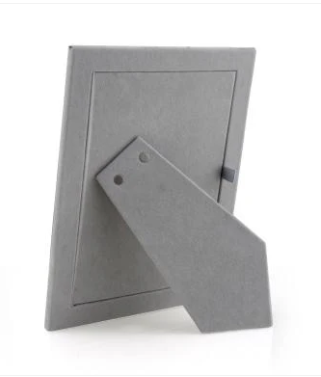 Black Enamel with Gold 8X10