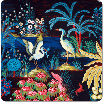 Le Jardin du Palais Acrylic Coaster Set of 4
