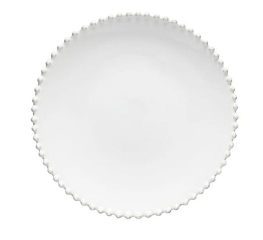 Dinner Plate in Pearl Design