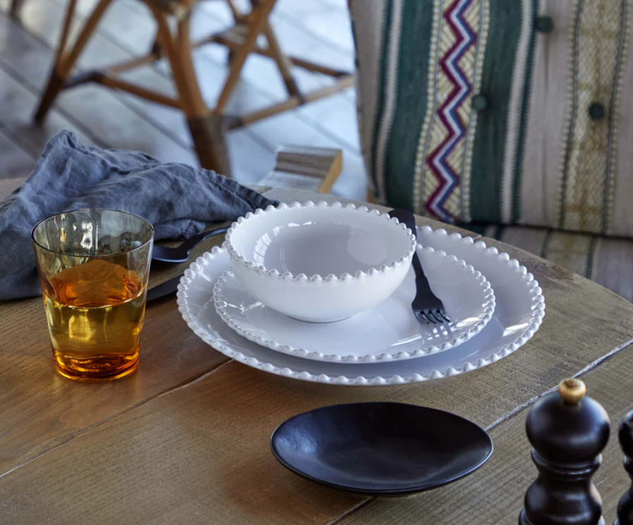 Soup/Cereal 7" Bowl in White Pearl