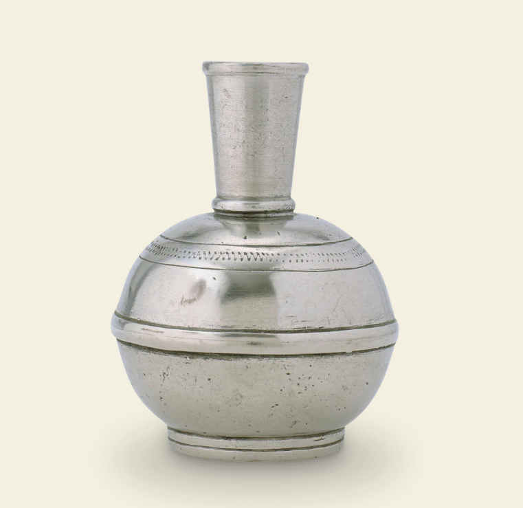 Pewter Bud Vase 4.4" High