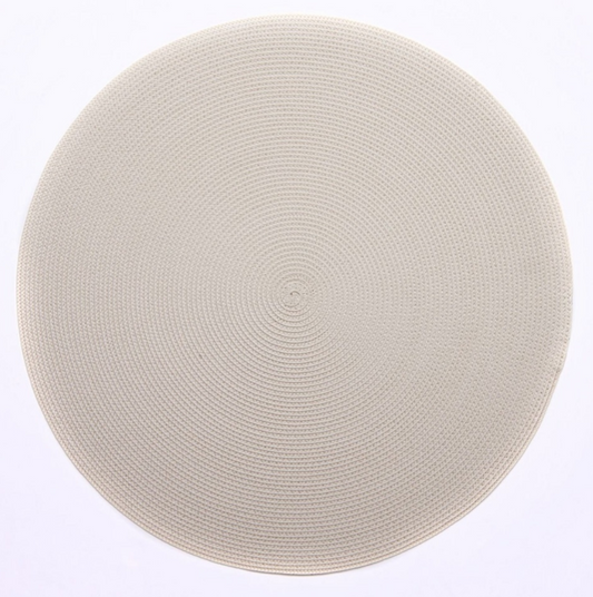15" Linen Braid Natural Placemat