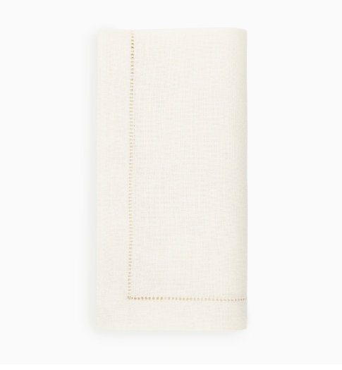 Festival Dinner Napkin in Oyster with Custom Monogram
