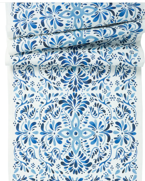 Iberian 18"x90" Table Runner - Indigo
