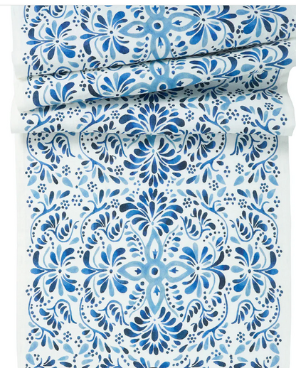 Iberian 18"x90" Table Runner - Indigo