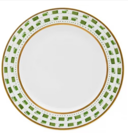 La Bocca Green Dinner Plate