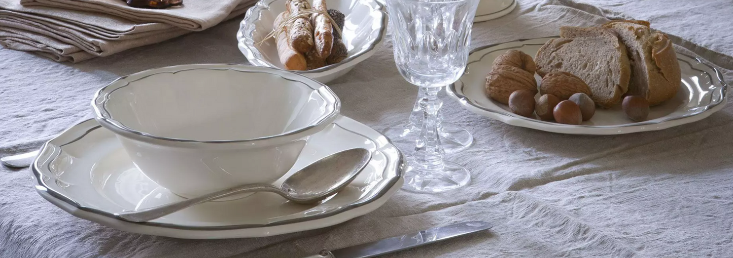 Filet Taupe Cereal Bowl XL