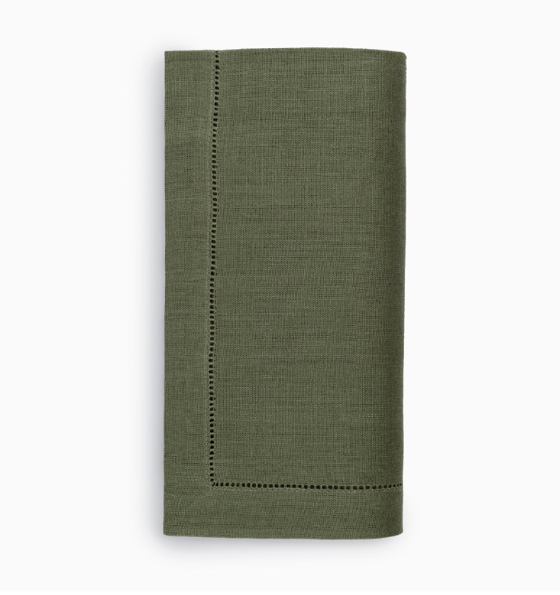 Festival Dinner Napkin Sage w/ Custom Monogram