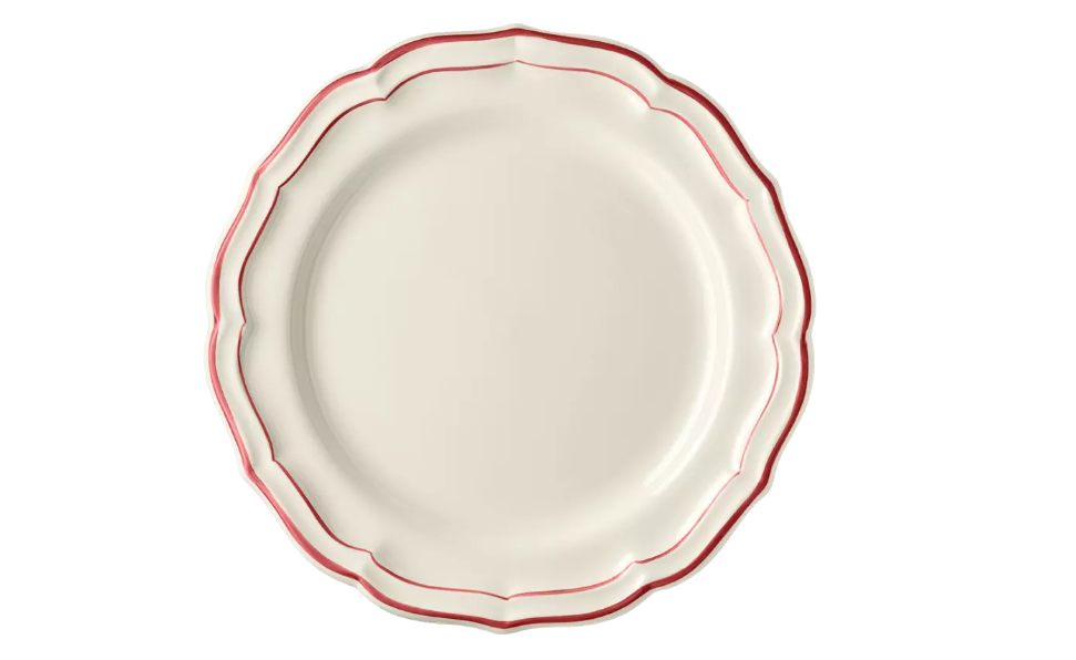 Filet Red Dinner Plate