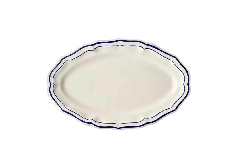 Filet Cobalt Oval Platter