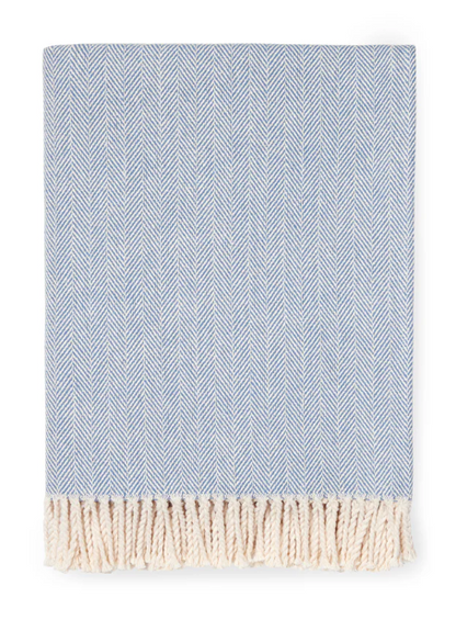 CELINE CADET BLUE THROW