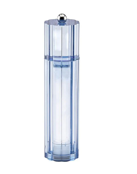 Blue Icey Flute Salt or Pepper