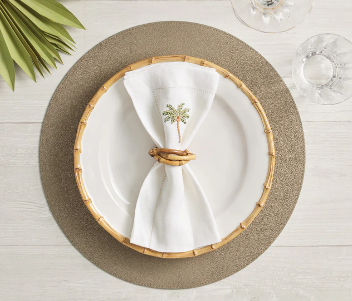 Bamboo Trinity Napkin Ring