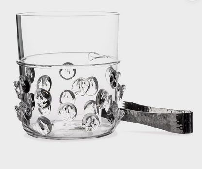 Florence Ice Bucket w/ Tongs