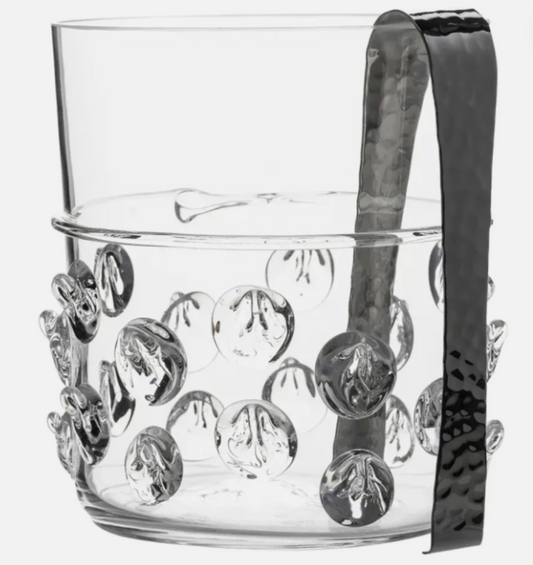 Florence Ice Bucket w/ Tongs