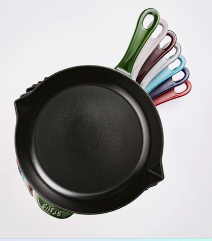 12" Cast Iron Fry Pan Basil