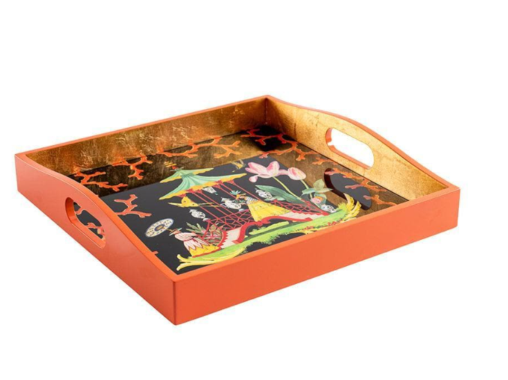 The Courtship Square Tray