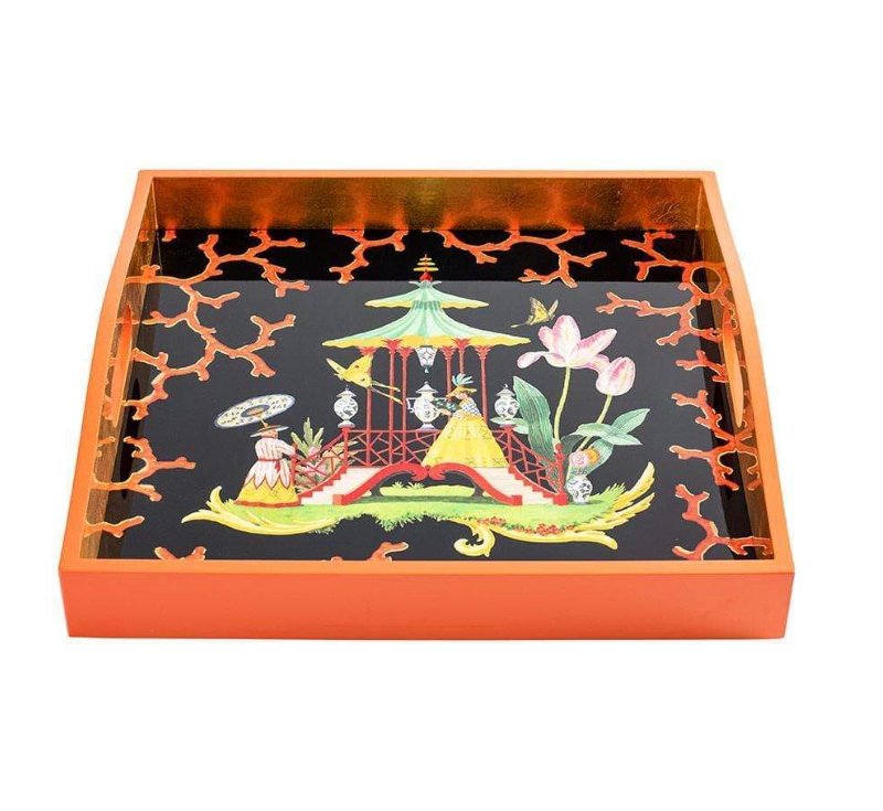 The Courtship Square Tray