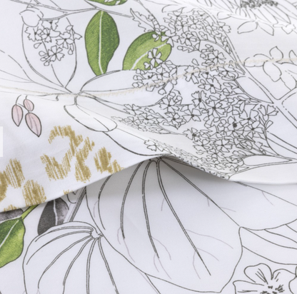 Orchidee Queen Flat Sheet