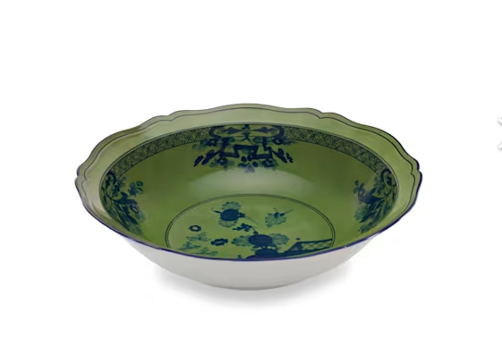 Oriente Italiano Malachite Serving Bowl