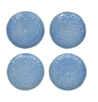 Jardin d Monde Side Plate (s/4) Chambray