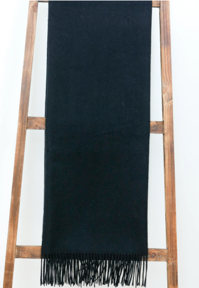 Classic Throw in Black by Alashan