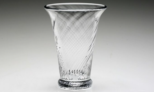 Waves Flower Vase 6" by William Yeoward