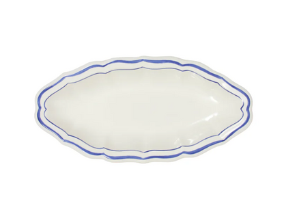 Filet Bleu Pickle Dish by Gien