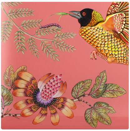 Weaver Garden Acrylic Tray - Coral LG by Ardmore