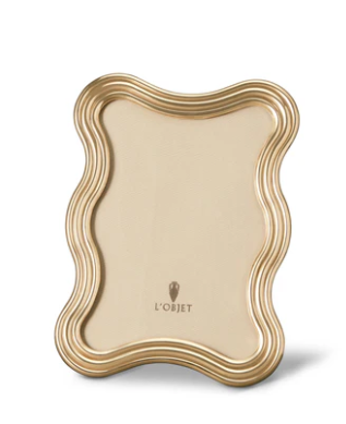 Ripple Gold Frame 4x6 by L'Objet