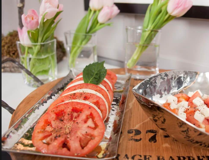 Aurora Serving Tray Medium (6.5" x 13") by Mary Jurek