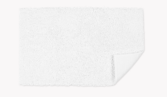 Costas Small Bath Rug White by Matouk
