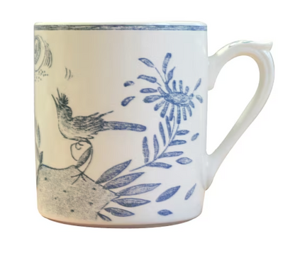 Oiseau Bleu Mug by Gien