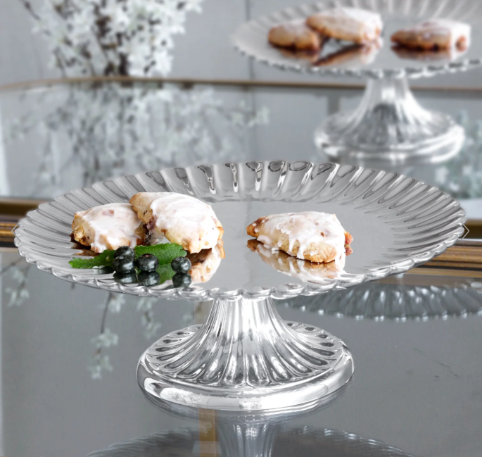 Vintage Vienna Pedestal Cake Plate by Beatriz Ball