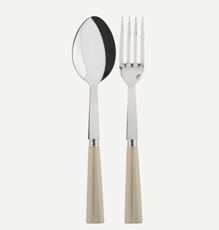 Nature, Faux Horn Serving Set by Sabre